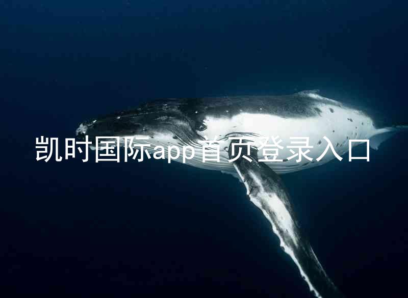 凯时国际app首页登录入口
